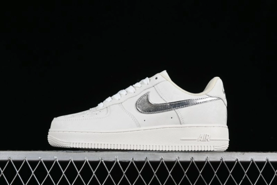 Nike Air Force 1 '07 Low Custom Traditional Chinese Brocade Casual Sneakers - AF2406-110