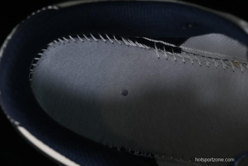 Nike SB Dunk Low Supreme Collaboration - Dark Blue Canvas Anniversary High-End Custom Low-Top Casual Skate Shoes - BB6698-511