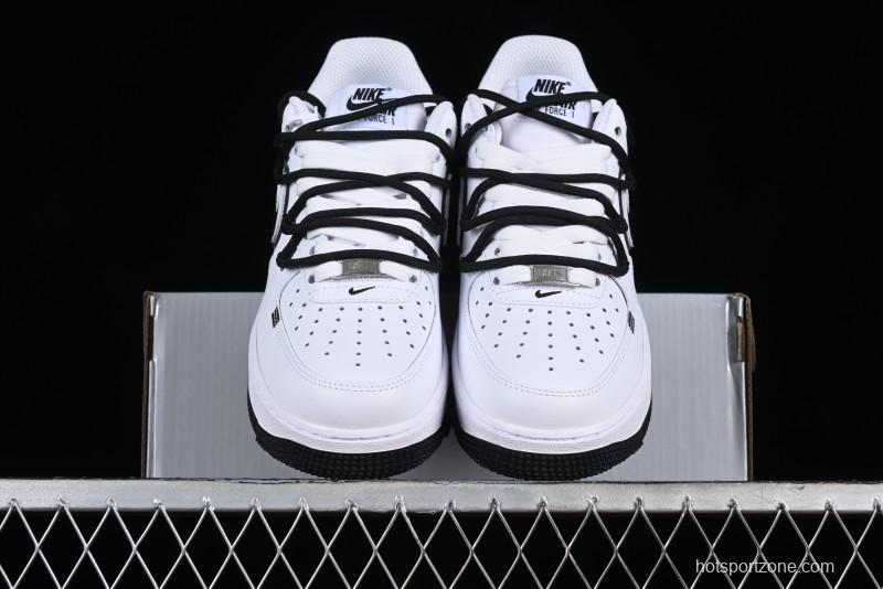 Nike Air Force 1 '07 Low Anime Theme Custom Swoosh Strap Low-Top Casual Sneakers - ZH0316-026