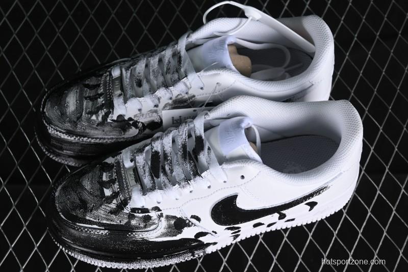 Nike Air Force 1 '07 Low Custom Hand-Painted 2D Industrial Scene Casual Sneakers - 315122-311