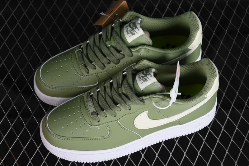 Nike Air Force 1 '07 Low Casual Sneakers with Full-Length Air Cushion - HF5062-386