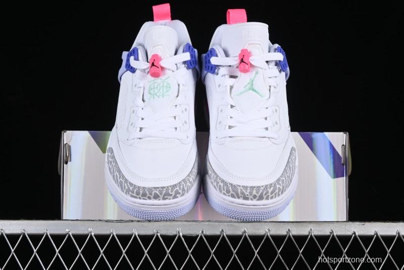 Nike Jordan Spizike Low AJ Hybrid Sneakers with Rainbow Colorway - HF5758-151
