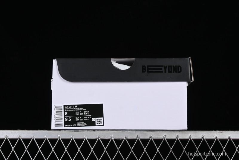 Nike Air Zoom G.T.Cut 3 EP Basketball Shoes with Full-Length ZoomX Foam and Flywire Technology - DV2918-101