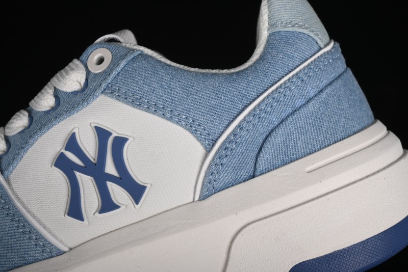 New York Yankees MLB Chunky Liner Denim Basic Platform Sandals - 3ASXCVT4N50BLS