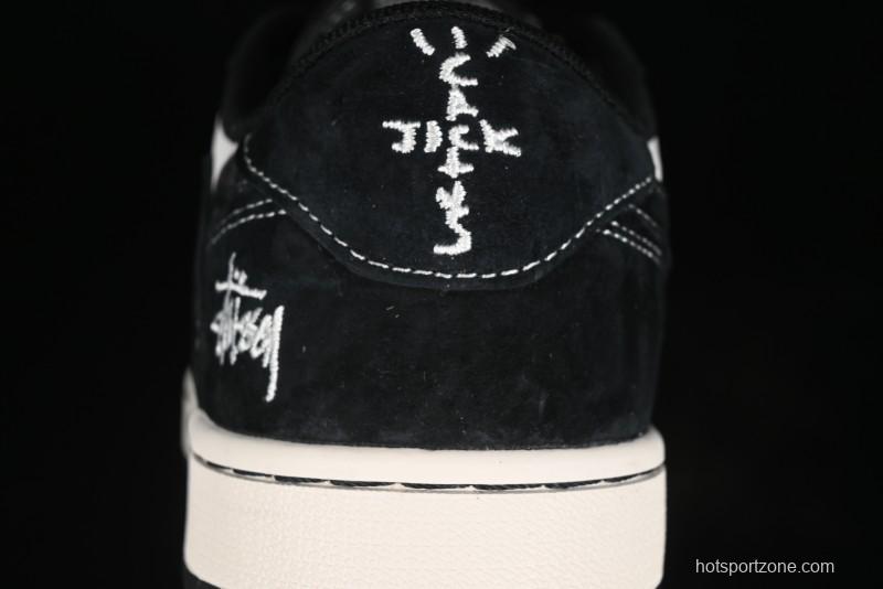 Nike Travis Scott x Fragment Design x Air Jordan 1 Low OG SP AJ1 - XZ3368-555