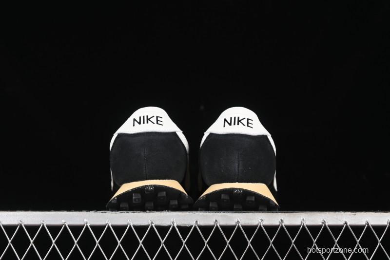 Nike Stussy Roshe Run LD-1000 Comfortable Versatile Non-Slip Durable Waffle Low-Top Casual Running Shoes - HM0950-001