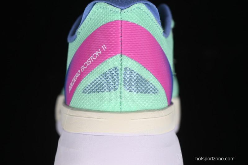 Adidas Adizero Boston 11 M Running Shoes with Lightstrike Technology - HQ3696