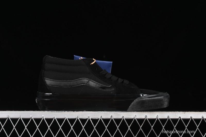 Vans Sk8-Mid Reissue 83 High-End Retro Suede Skate Shoes - VN000CQQBKA