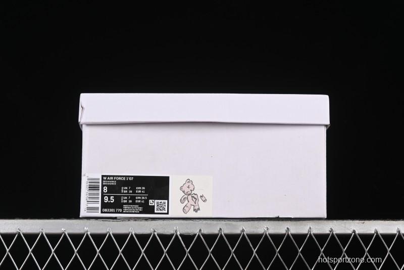Nike Air Force 1 '07 Low Casual Sneakers with Assassination of Little Bear Anime Theme - DB3301-770