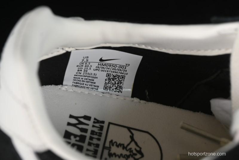 Nike Stussy Roshe Run LD-1000 Comfortable Versatile Non-Slip Durable Waffle Low-Top Casual Running Shoes - HM0950-001