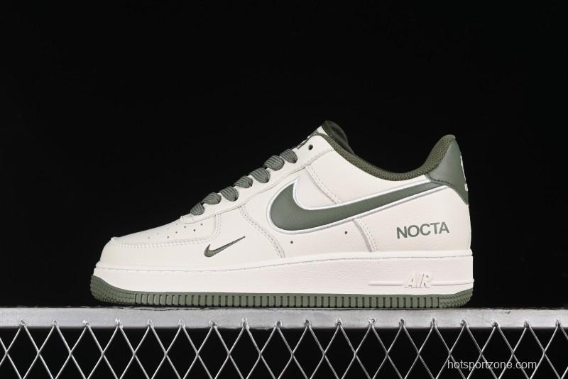 Nike Nocta x Nike Air Force 1 '07 Low Casual Sneakers in Beige Green - NO0224-027