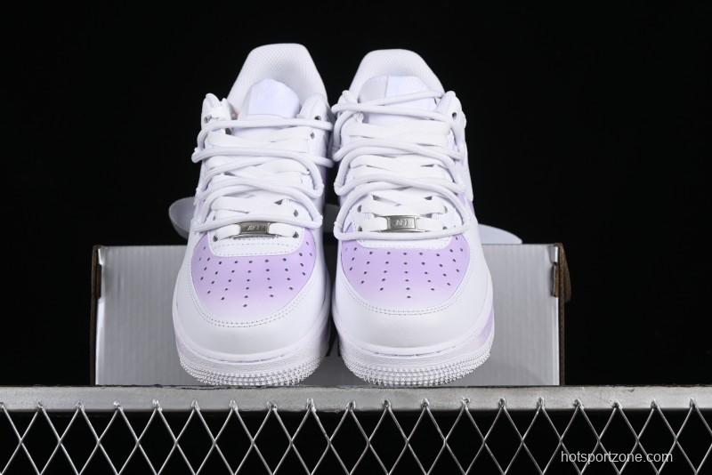 Nike Air Force 1 '07 Low Custom Spray Painting Romantic Message Low-Top Casual Sneakers - ZH0316-028