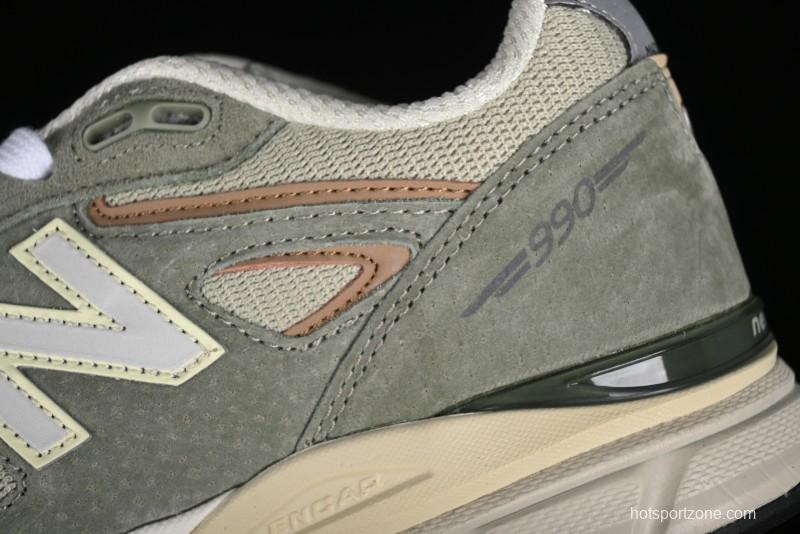 New Balance 990 Series Premium Made in USA Retro Running Shoes - M990GT4
