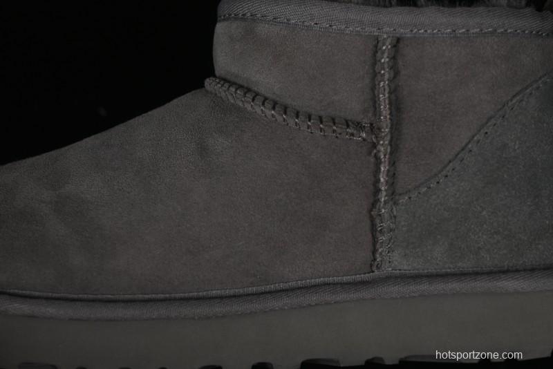 UGG Classic Ultra Mini Short Boots with Genuine Australian Shearling and TREADLITE Outsole - 1116109