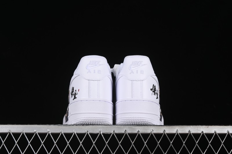 Nike Air Force 1 '07 Low "Sun" Black Myth Wukong Themed Casual Sneakers - CW2288-111