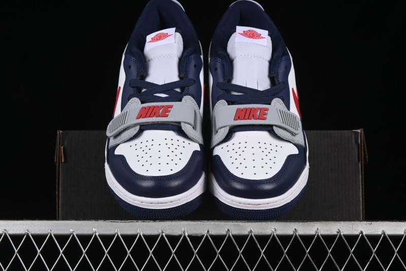 Nike Air Jordan Legacy AJ312 Low Top Sneakers with Triple Strap Design - CD7069-164