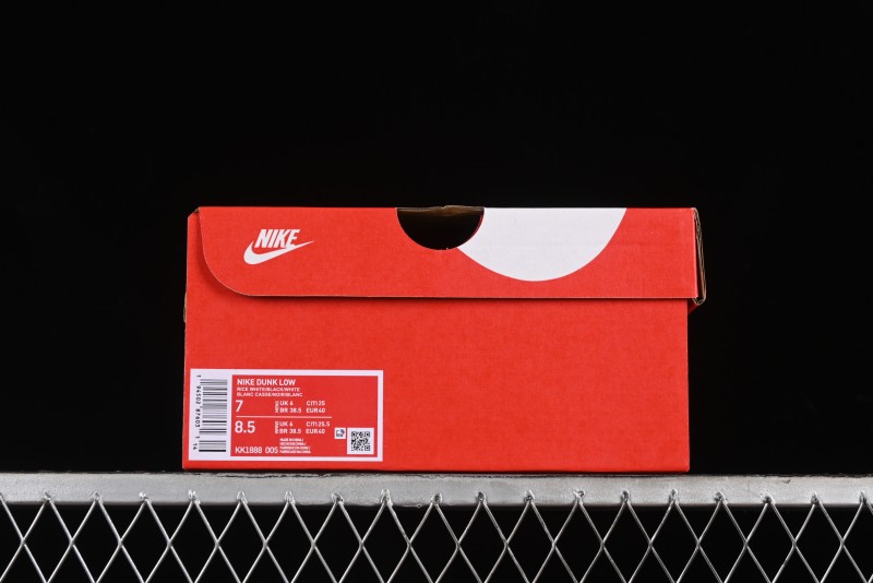 Nike SB Dunk Low Violent Bear Collaboration - Woven Black Swoosh Anniversary Custom Low-Top Casual Skate Shoes - KK1888-005