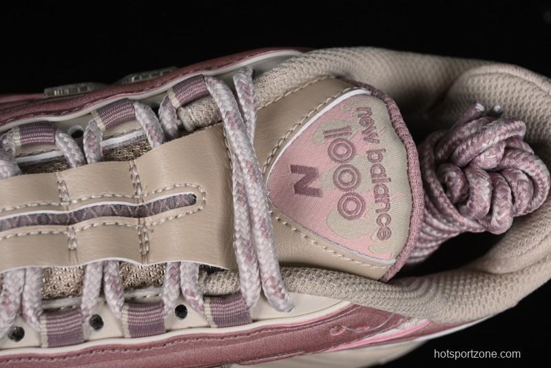 New Balance 1000 Series Retro Dad Style Low-Top Casual Running Shoes - M1000JG1