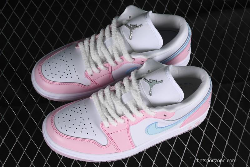 Nike Air Jordan 1 Low SE AJ1 Claw Print Low-Top Casual Sneakers - HM3706-141