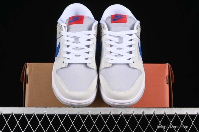 Nike Dunk Low SB Silver Surfer Skateboarding Shoes with Metallic Silver Upper - HF0391-001