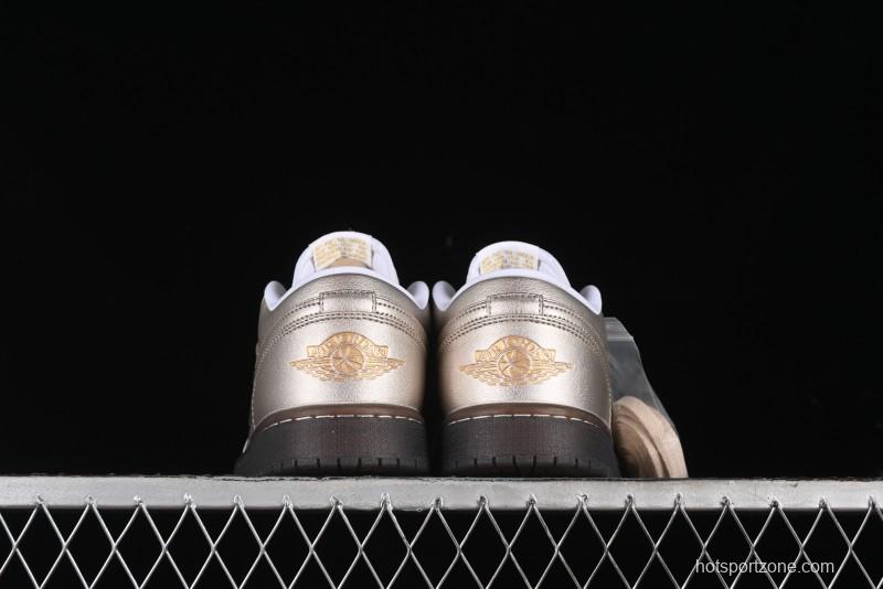 Nike Air Jordan 1 Low Retro Basketball Shoes Platinum - HQ3529-099