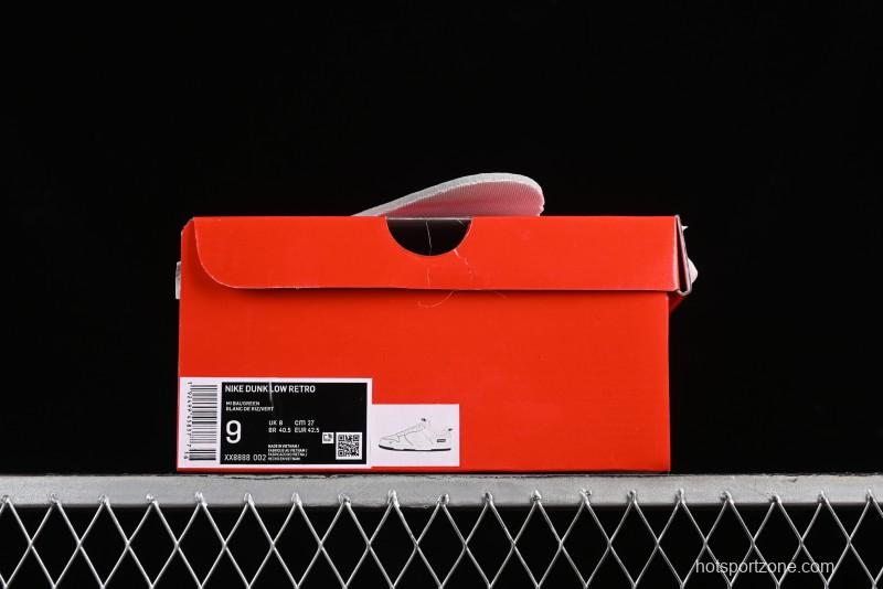 Nike SB Dunk Low Supreme Collaboration - Classic Beige Green Anniversary High-End Custom Low-Top Casual Skate Shoes - XX8888-002