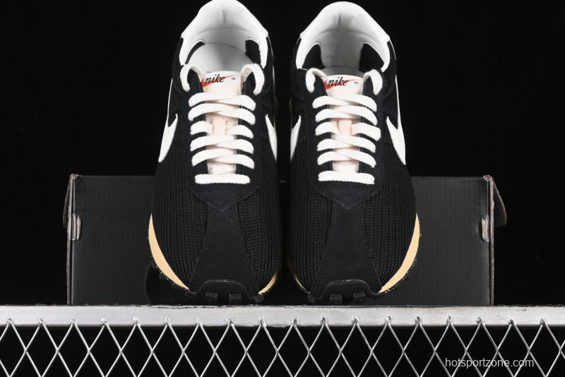 Nike Stussy Roshe Run LD-1000 Comfortable Versatile Non-Slip Durable Waffle Low-Top Casual Running Shoes - HM0950-001