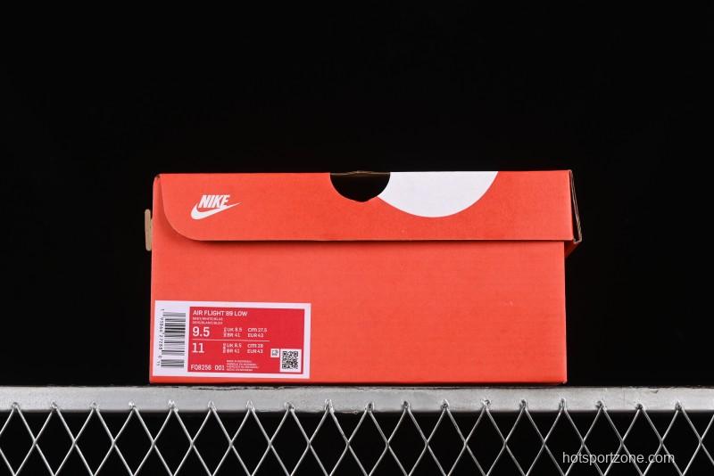 Nike Air Flight 89 Low Basketball Shoes with Air Cushion Technology - FQ8256-001