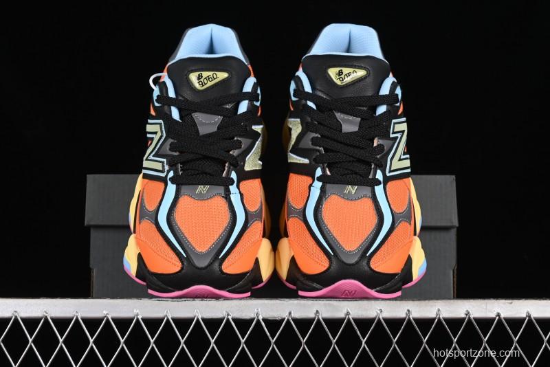 Joe Freshgoods x New Balance 9060 Retro Casual Running Sneakers with ABZORB Cushioning - U9060GB