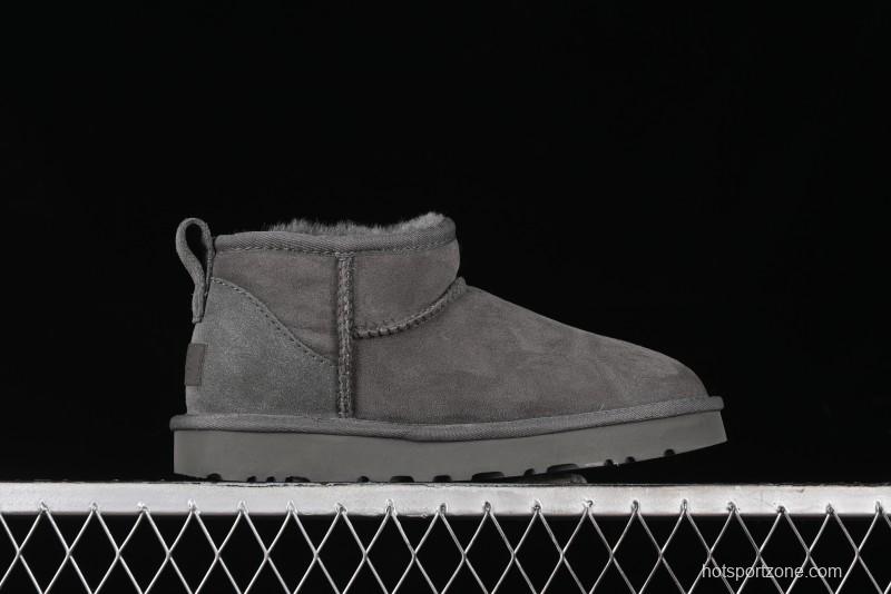 UGG Classic Ultra Mini Short Boots with Genuine Australian Shearling and TREADLITE Outsole - 1116109