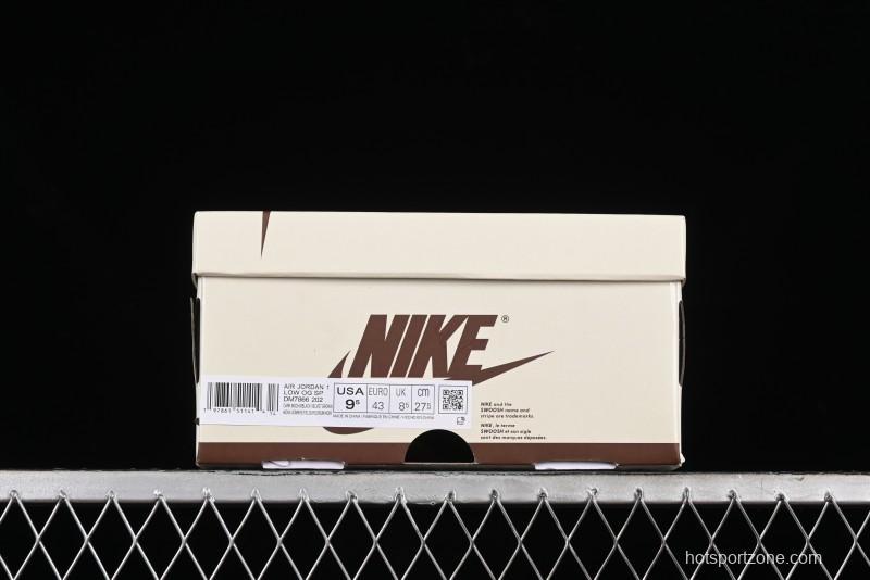 Nike Travis Scott x Air Jordan 1 Low OG Retro Sneakers - DM7866-202