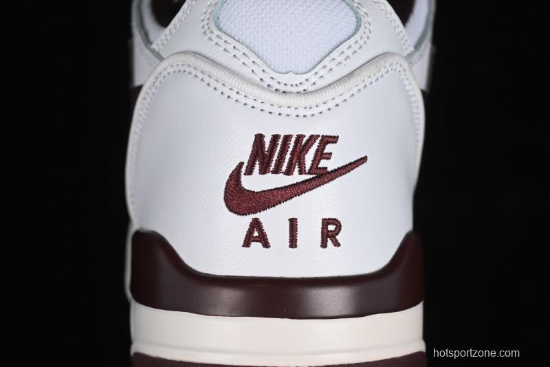 Nike Air Flight 89 Low Basketball Shoes with Air Cushion Technology - FQ8256-100