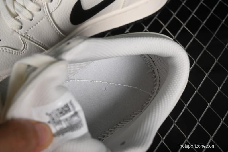 Nike Air Jordan 1 Low AJ1 Stone Island Collaboration - Off White Black Retro Low-Top Basketball Shoes - LJ6688-003