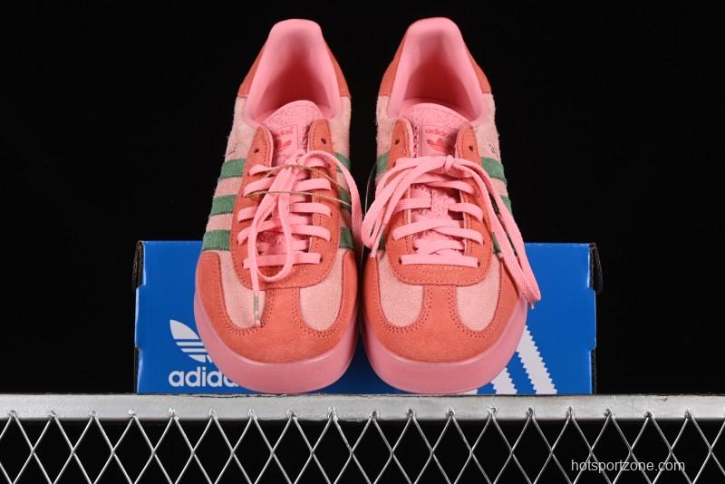 Adidas Originals Gazelle Indoor Retro Casual Slip-Resistant Wear-Resistant Low-Top Sneakers - IG6782