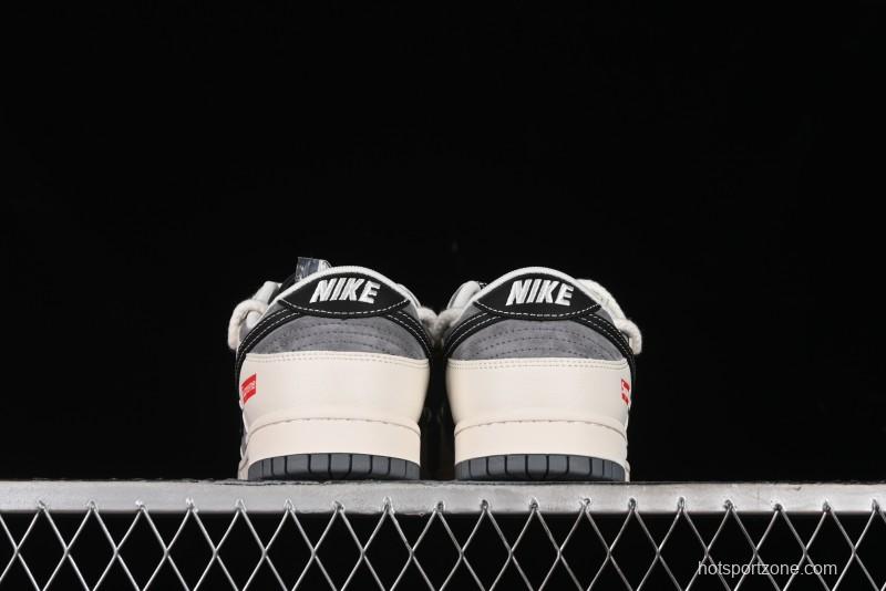 Nike SB Dunk Low Stussy Anniversary Edition Customized Low-Top Casual Sneakers - SJ2068-287