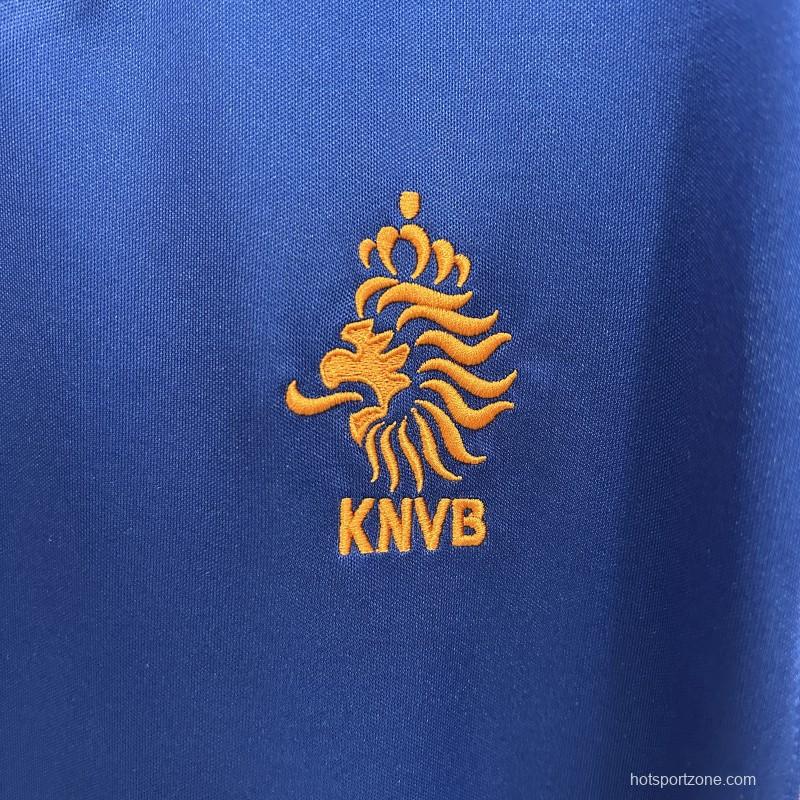 1998 Retro Netherlands Home Retro Jersey