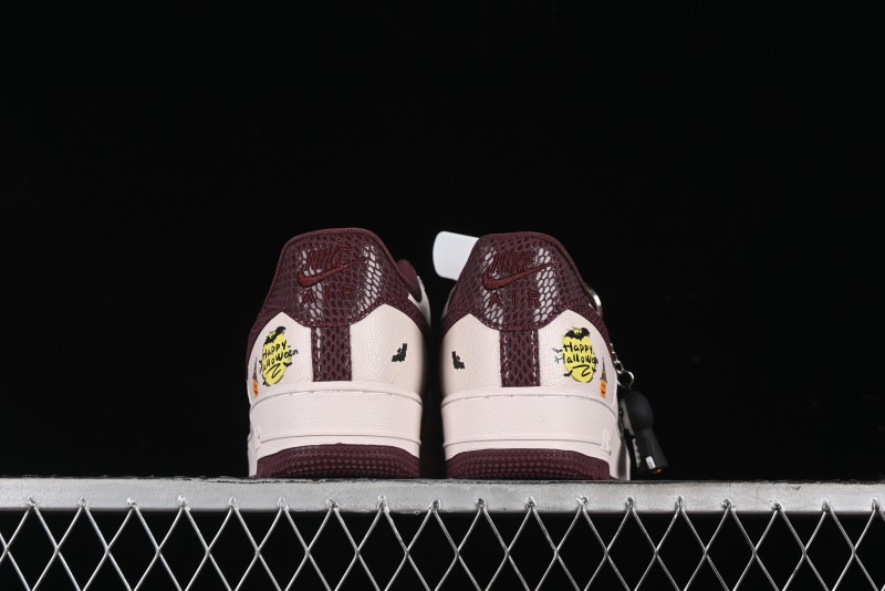 Nike Air Force 1'07 Low "Pumpkin Head" Halloween Themed Casual Sneakers - XL2321-888