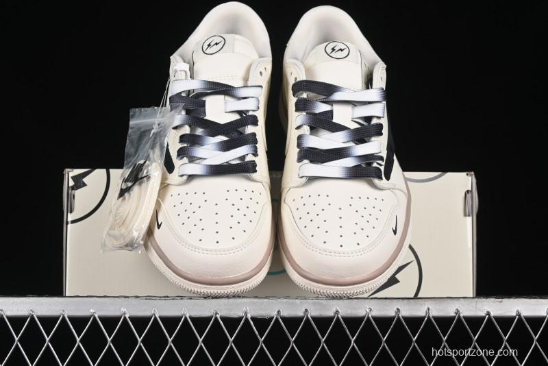 Nike Travis Scott x Fragment Design x Air Jordan 1 Low OG SP AJ1 Sneakers - CF3688-018