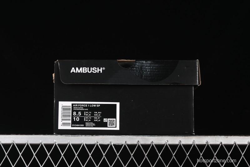 Nike Air Force 1 '07 Low Ambush Collaboration Casual Sneakers - DV3464-009