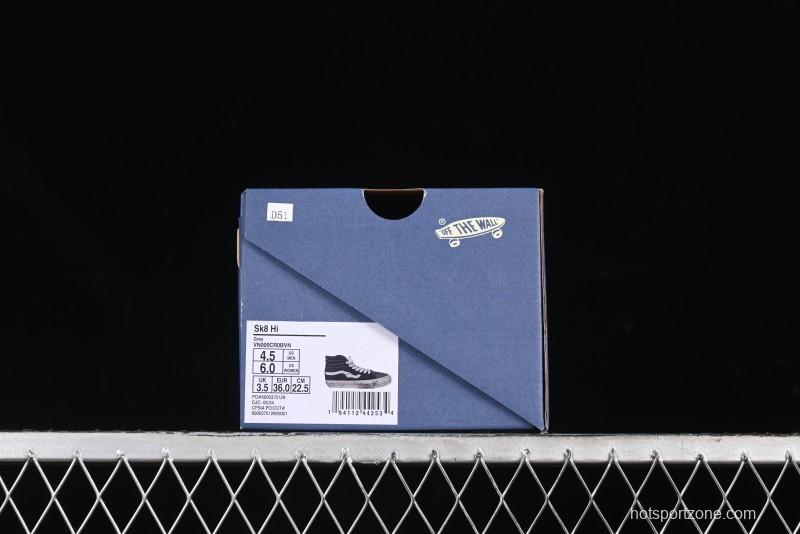 Vans Notre Premium Sk8-Hi High-Top Skate Shoes with Striped Design and Washed Effect - VN000CR0RVN