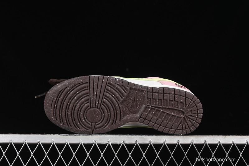 Nike Dunk Low 85 Double Swoosh Series Year of the Snake SB Low-Top Casual Skate Shoes - HV1799-161