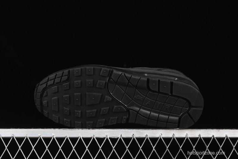 Nike Air Max 1 Retro Running Shoes with Half-Sole Air Cushion - AA0512-001