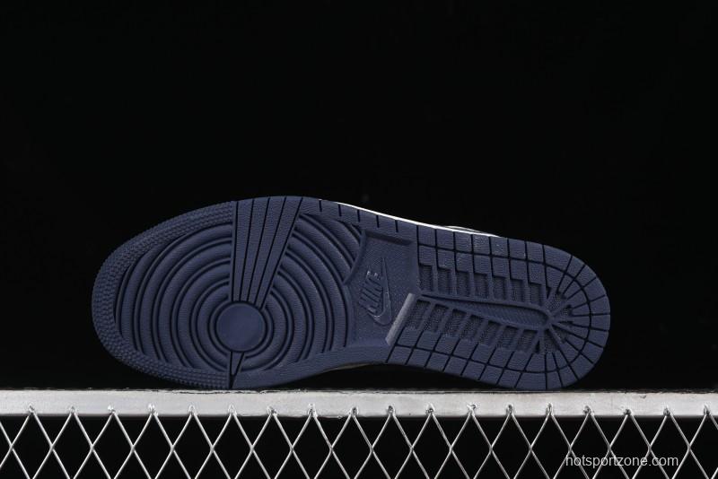 Nike Air Jordan 1 Low BAPE Collaboration Retro Basketball Shoes - WG8850-015