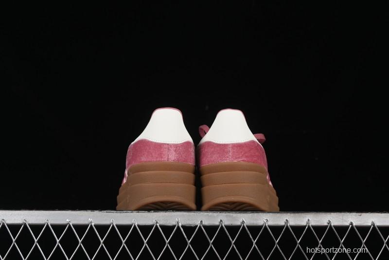 Adidas Originals Gazelle Bold IG4389 Low-Top Sneakers with Thick Sole for Slip Resistance and Durability