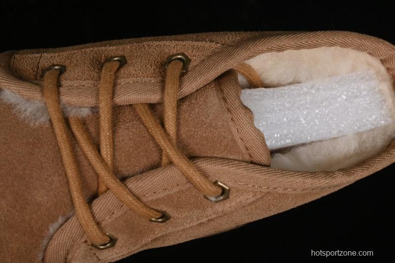 UGG Neumel Moc Ankle Boots in Chestnut Suede with Premium Comfort - 1153631