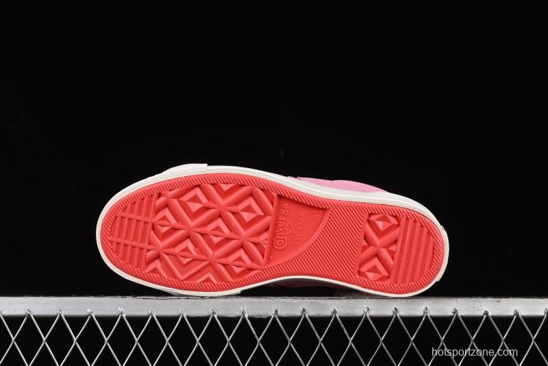 Converse One Star Hello Kitty Collaboration Low Top Casual Sneakers with Embroidered Bow - 362941C