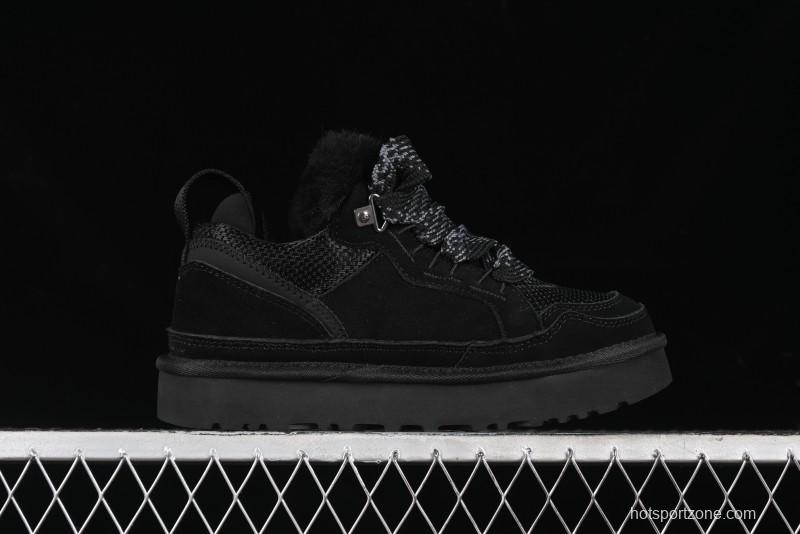 UGG Classic Ultra Mini Mel Dual-Color Lace-Up Low-Top Casual Shoes - 1144032