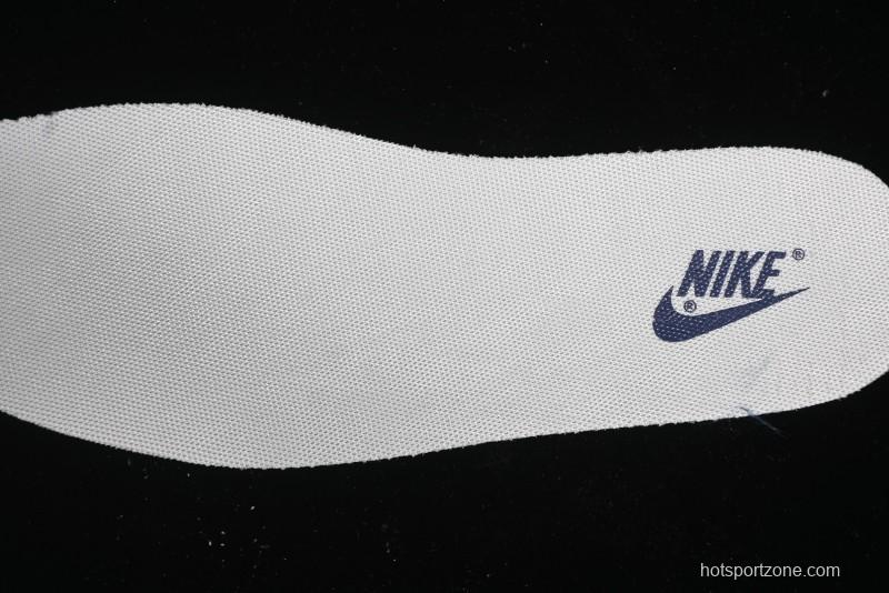 Nike SB Dunk Low Stussy Collaboration - Lace-Up Off White Navy Swoosh Anniversary High-End Custom Low-Top Casual Sneakers - SJ2068-308