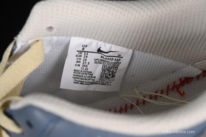 Nike Air Force 1 Low "Ghost Fire Clown" Halloween Themed Casual Sneakers - XL2321-333