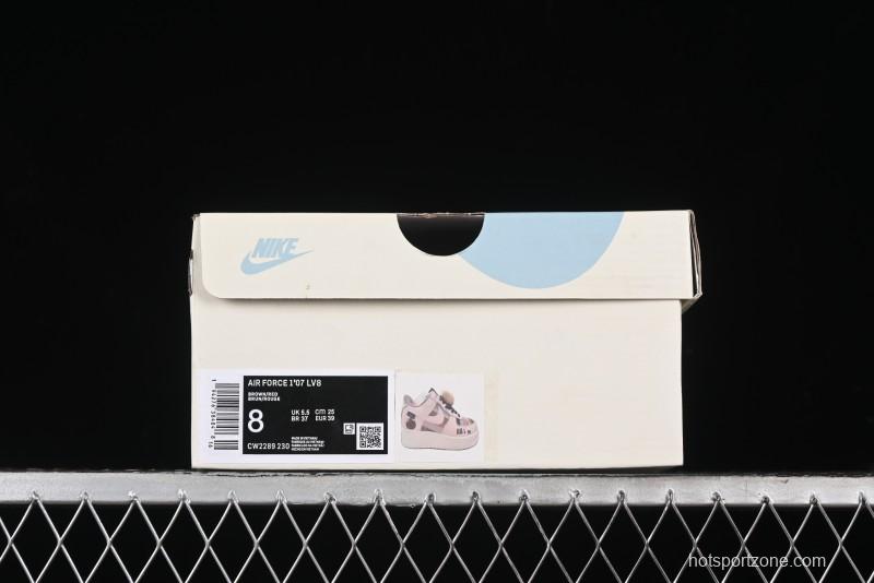 Nike Air Force 1 '07 Low Farting Bear Casual Sneakers - CW2289-230